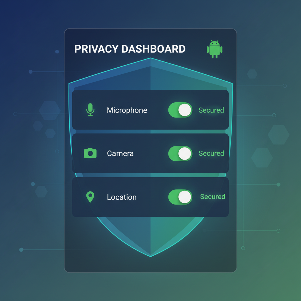 Android privacy dashboard: permissions to review in 2026