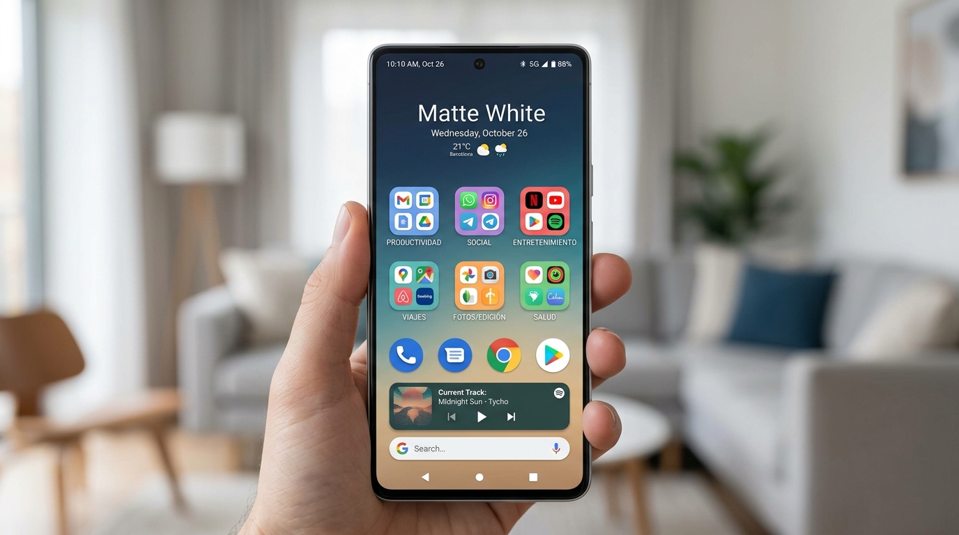 Android gestures to be more productive