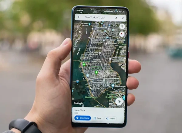 image from Cómo usar tu smartphone Android como mapa de viaje